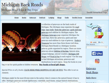 Tablet Screenshot of michiganbackroads.com